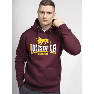 Худи Lonsdale THURNING 116030-2003 L OxBlood (4251522353426) в Кривом Роге