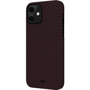 Панель Pitaka MagEZ Case Twill Apple iPhone 12 mini Black/Red (KI1203) ТОП в Кривому Розі