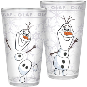 Келих скляний ABYstyle Disney Frozen 2: Olaf (Холодне серце 2: Олаф) 400 мл (ABYVER129)