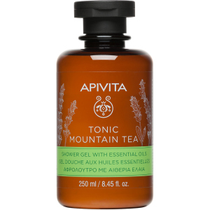 Гель для душа Apivita Tonic Mountain Tea с эфирными маслами 250 мл (5201279073213)