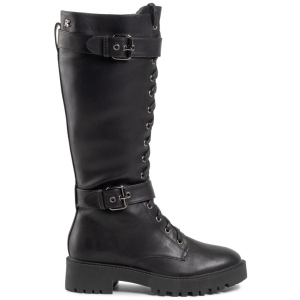 Сапоги XTI PU Ladies Boots 69364 38 24 см Черные (8434739603188) лучшая модель в Кривом Роге