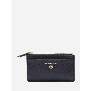 Жіноча ключниця-картхолдер шкіряна Michael Kors Jet Set Charm Sm Slim Card Case 34H0GT9D6L-001 Чорна надійний