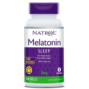 Вітаміни Natrol Melatonin 3 мг T/R 100 таблеток (047469004583) в Кривому Розі