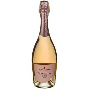 Вино ігристе Rocca Rossa Prosecco Rose Brut DOC 0.75 л 11% (8013651024655) краща модель в Кривому Розі