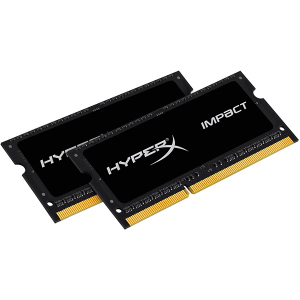 Оперативная память HyperX SODIMM DDR3L-1600 16384MB PC3-12800 (Kit of 2x8192MB) (HX316LS9IBK2/16) в Кривом Роге