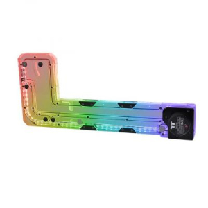 Резервуар для СВО ThermalTake Pacific Core P5 DP-D5 Plus acrylic+aluminum TT RGB (CL-W264-PL00SW-A) краща модель в Кривому Розі