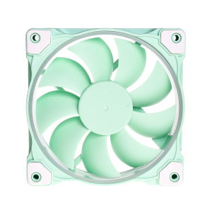 Вентилятор ID-Cooling ZF-12025-Mint Green, 120x120x25мм, 4-pin PWM, зелений надійний