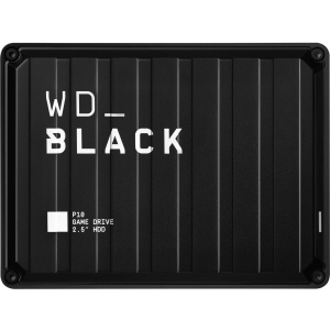 Жесткий диск Western Digital WD BLACK P10 Game Drive 4TB WDBA3A0040BBK-WESN 2.5" USB 3.2 External Black надежный