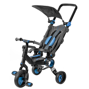 Триколісний велосипед Galileo Strollcycle Black Синій (GB-1002-B) ТОП в Кривому Розі