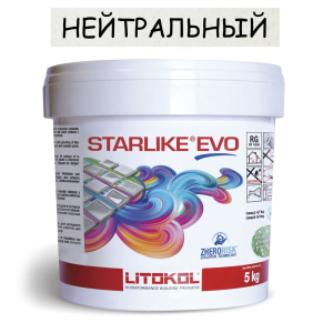 купити Епоксидне затирання Litokol Starlike EVO 113 Нейтральний 5кг