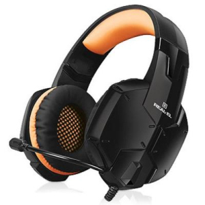 Наушники REAL-EL GDX-7700 SURROUND 7.1 black-orange лучшая модель в Кривом Роге