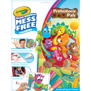 Розмальовка Crayola Color Wonder Динозаври (919068.018) (0071662027223) ТОП в Кривому Розі