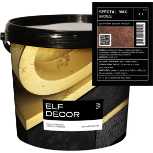 Декоративний віск Elf Decor Special Wax 1л Bronze (mba1d122w) ТОП в Кривому Розі