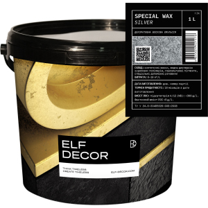 Декоративный воск Elf Decor Special Wax 1 л Silver (mba1d121w)