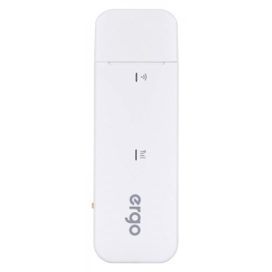 3G/4G USB Модем Ergo W02-CRC9 White (4G/LTE cat4., SIM, с разъёмом CRC9 для внешней антенны) в Кривом Роге