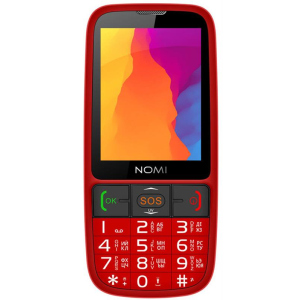 Мобильный телефон Nomi i281+ Dual Sim Red надежный