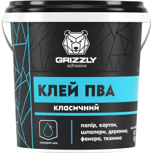 Клей ПВА Класичний Grizzly 5 кг (4823048028388) ТОП в Кривому Розі