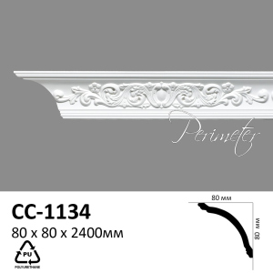 Карниз Perimeter CC-1134 * 80 x 80 x 2400 в Кривом Роге