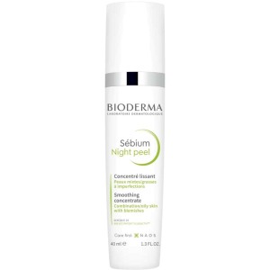 Сироватка, що розгладжує Bioderma Sebium Найт Пол 40 мл (3701129801369)