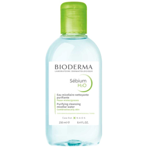 Мицеллярный лосьон Bioderma Sebium H2O 250 мл (3401572288297) рейтинг