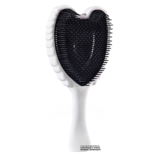 Гребінець для волосся Tangle Angel Classic White/Black 190 х 90 мм (5060236421029)