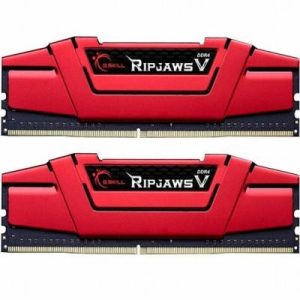 Модуль пам'яті для комп'ютера DDR4 16GB (2x8GB) 3000 MHz RipjawsV Red G.Skill (F4-3000C16D-16GVRB) в Кривому Розі