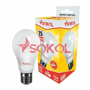 Набор 10 шт. LED лампа SOKOL A65 12.0W 220В E27 4100К лучшая модель в Кривом Роге