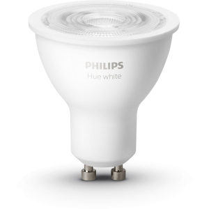 Розумна лампа Philips Hue GU10, 5.2W(57Вт), 2700K, White, Bluetooth, димована, 2 шт (929001953506) в Кривому Розі