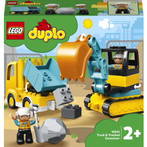 Конструктор LEGO DUPLO Town Вантажівка та гусеничний екскаватор 20 деталей (10931) в Кривому Розі