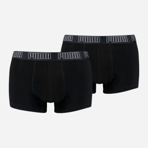 Труси-шорти Puma Basic Trunk 2P 93501501 L 2 шт Black (8720245037693) краща модель в Кривому Розі