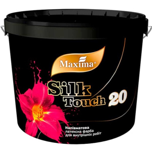 Напівматова латексна фарба "Silk Touch 20" Maxima 6 кг (4823083307837) ТОП в Кривому Розі