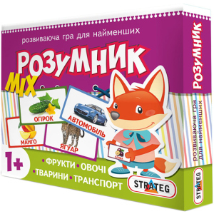 Ігра Strateg Маленький розумник Mix (30300)