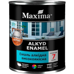 Эмаль алкидная высококачественная Maxima 2.3 кг Бирюзовая (4823083309763)