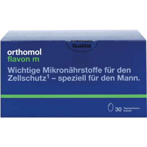 Витамины и минералы Orthomol Flavon M (при лечении предстательной железы мужчин) капсулы (890293) рейтинг