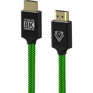 Кабель Vertux VertuLink-150 HDMI 2.1 UltraHD-8K HDR eARC 1.5 м Lasergreen (vertulink-150.lasergreen) краща модель в Кривому Розі