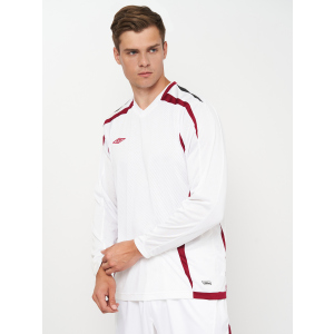 Чоловічий лонгслів Umbro Premier Jersey L/S U914168RH L Білий (5051457997868) надійний