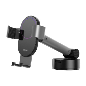 Утримувач автомобільний Baseus Simplism Gravity Car Mount Holder Silver (SUYL-JY0S) в Кривому Розі