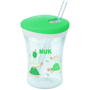 Поильник Nuk Evolution Action Cup 230 мл Зелений (4008600365136) ТОП в Кривому Розі