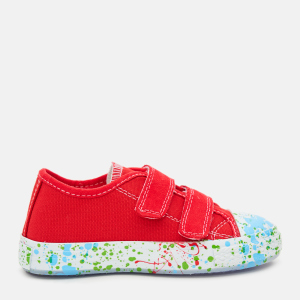 Кеды детские VUVU KIDS Red colorful 3209 10.5 27 Красные (8380001320927) ТОП в Кривом Роге