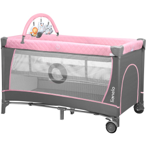 Манеж-кровать Lionelo Flower flamingo (LO.FL01) лучшая модель в Кривом Роге