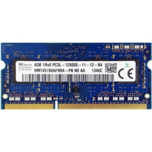 Модуль для ноутбука Hynix SoDIMM DDR3L 4GB 1600 MHz (HMT451S6AFR8A-PB). 42996