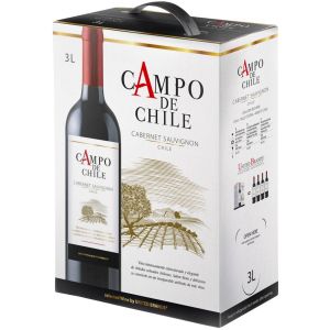 Вино Campo de Chile Cabernet Sauvignon 3L BiB червоне сухе 3 л 13-15% (8594045652666) ТОП в Кривому Розі