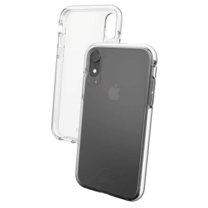 Протиударний прозорий чохол GEAR4 Piccadilly D3O з антимікробним покриттям для Iphone XR (6.1") Crystal White