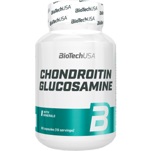 Хондропротектор Biotech Chondroitin &amp; Glucosamine 60 капсул (5999076216604) в Кривому Розі