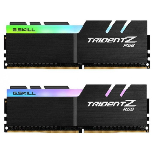 Модуль памяти для компьютера DDR4 32GB (2x16GB) 3200 MHz TridentZ RGB Black G.Skill (F4-3200C16D-32GTZR) ТОП в Кривом Роге