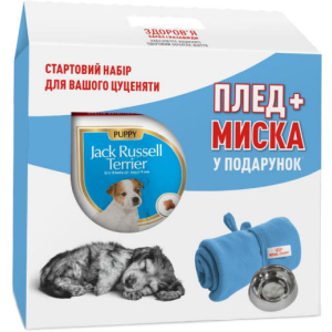 Сухий повнораційний корм Royal Canin Jack Russel Terrier Puppy для цуценят породи Джек Рассел тер'єр до 10 місяців 1.5 кг + плед та миска в подарунок (11_11105) ТОП в Кривому Розі