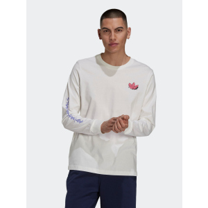 Жіночий лонгслів Adidas 5 As Ls H13449 L Core White (4064057765295) краща модель в Кривому Розі