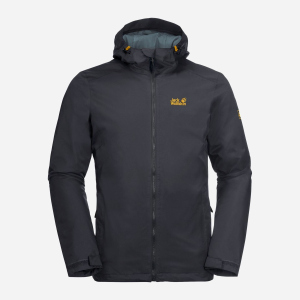 купити Куртка Jack Wolfskin Frosty Morning Jkt M 1113721-6350 M Темно-сіра (4060477917122)