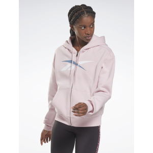 Спортивна кофта Reebok TE Vector FZ Hoodie H62059 S Frost Berry (4064056738108) в Кривому Розі