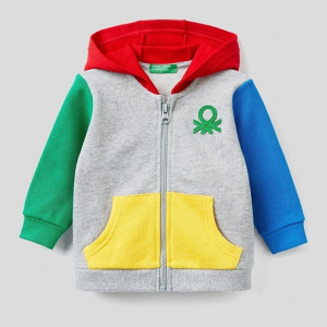 Толстовка United Colors of Benetton 3J70C5977.P-901 90 см (8300895599811) лучшая модель в Кривом Роге